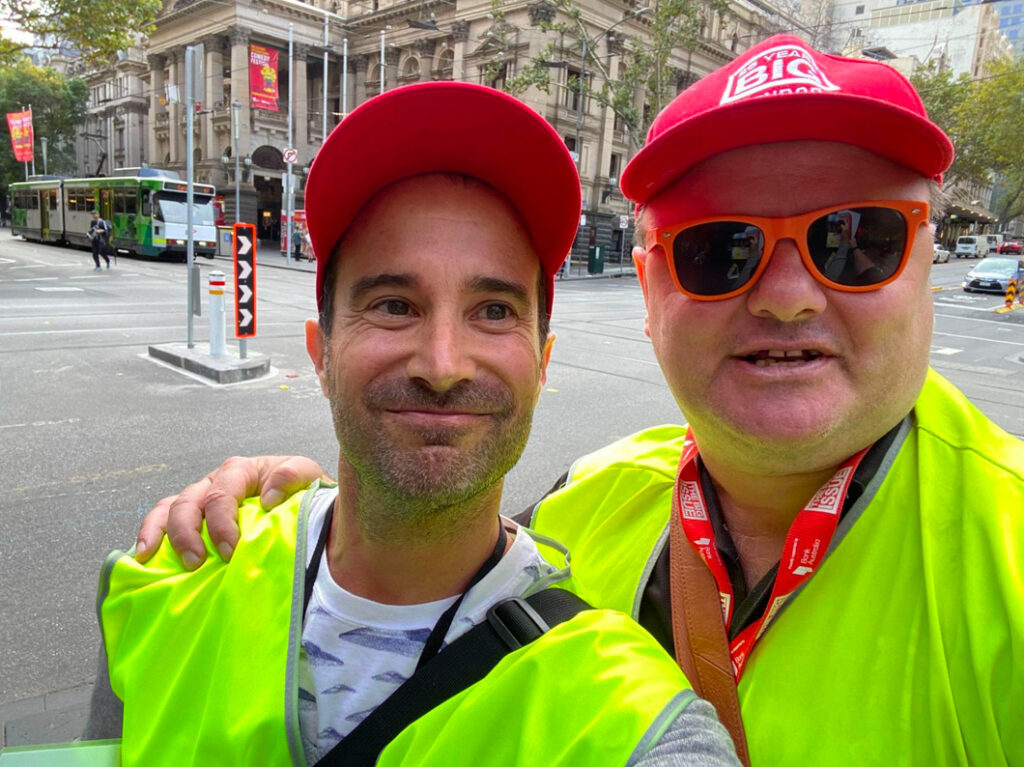 Shaun Moriarty and The Big Issue